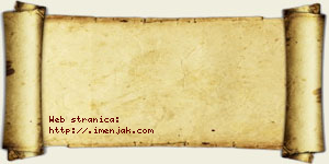 Georgina Glavonjić vizit kartica